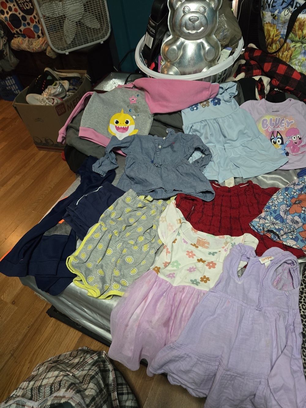 Girls Mixed Clothing Lot Size 2t